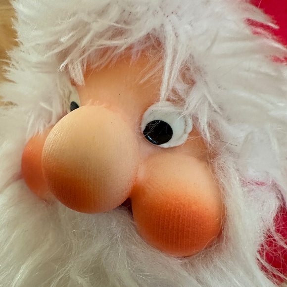 Rennoc Corporation 1984 Rubber Faced Plush Santa Gnome Vintage - Picture 4 of 13